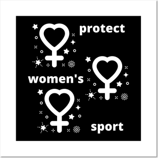 protect women's sport Posters and Art